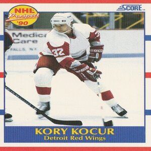 Kory Kocur - 1990 Score "NHL Prospect '90" Hockey Card